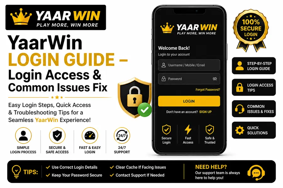 Yaarwin Login guide