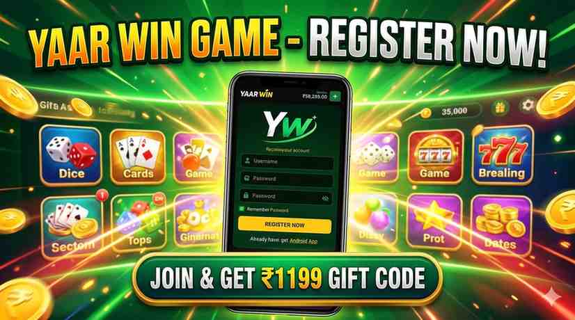 Yaarwin game register