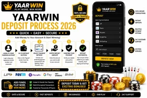 yaarwin Funds deposit process